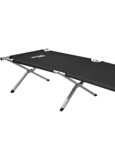 Cama dobrável camping cor negro | Distria