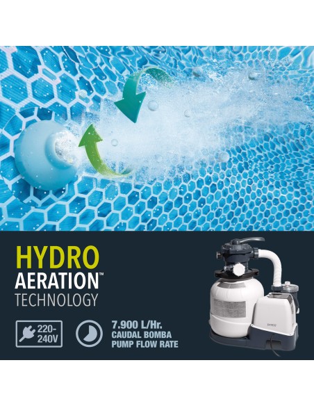 Estação de tratamento de areia INTEX SX2100 7.900 l/h | Distria