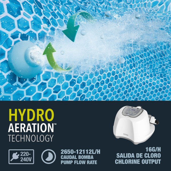 Clorador de sal INTEX QS1600 PLUS E.C.O.