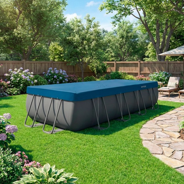 Cobertura da piscina INTEX 5,36x2,67 m | Distria