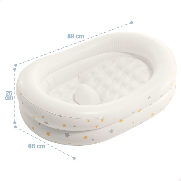 Banheira inflável para bebê com bomba INTEX | Distria