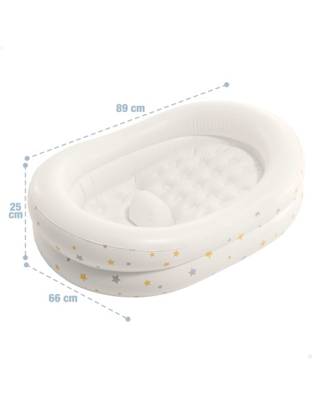 Banheira inflável para bebê com bomba INTEX | Distria