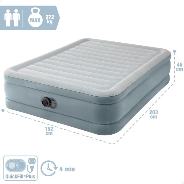 Colchão inflável alto para duas pessoas | Distria