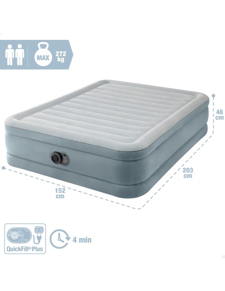 Colchão inflável alto para duas pessoas | Distria