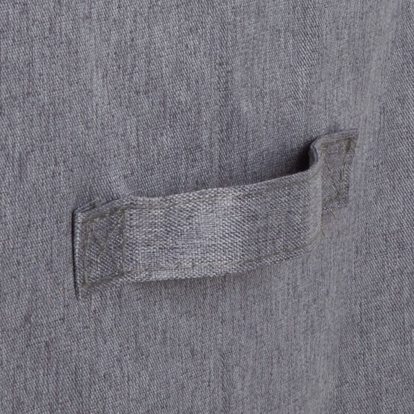 Cesto de roupa Max Home 100L Cinza Escuro 2 Compartimentos | Distria