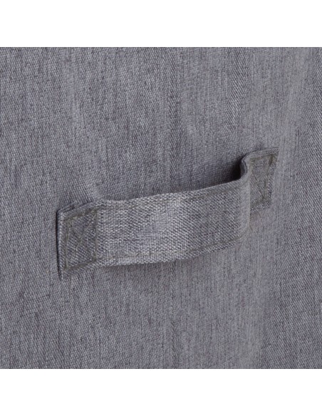Cesto de roupa Max Home 100L Cinza Escuro 2 Compartimentos | Distria