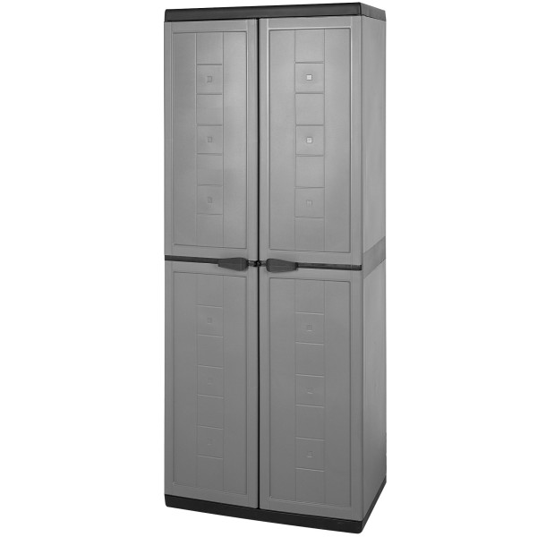 Armário de vassouras vertical resistente Curver 69x39x166 cm | Distria