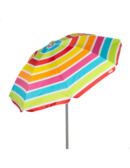 Guarda-sol de praia multicolorido 160 cm | Distria