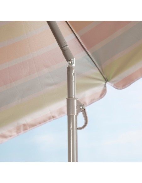 Guarda-sol de praia multicolorido 160 cm | Distria