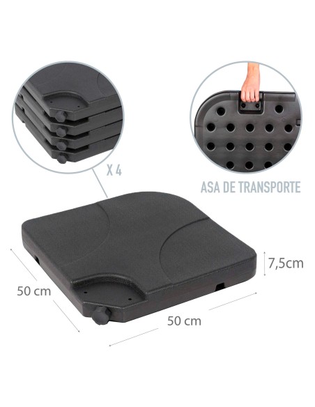 Suporte de guarda-chuva recarregável Aktive Garden | Distria.com
