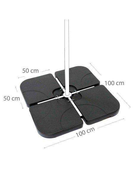 Suporte de guarda-chuva recarregável Aktive Garden | Distria.com