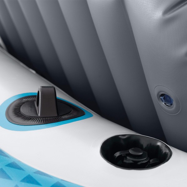 Barco insuflável Excursion 4 com remos e insuflador INTEX | Distria