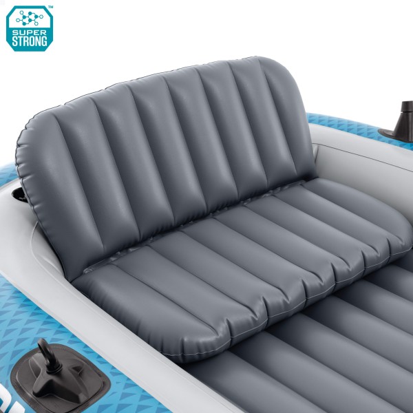 Barco insuflável Excursion 5 com remos e insuflador INTEX | Distria