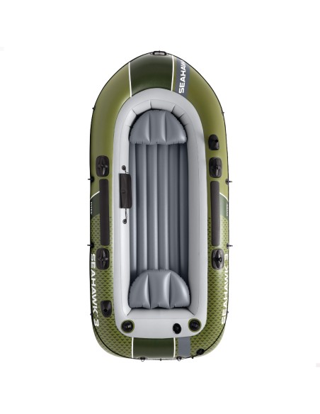 Barco insuflável Seahawk 3 com remos e insuflador INTEX | Distria