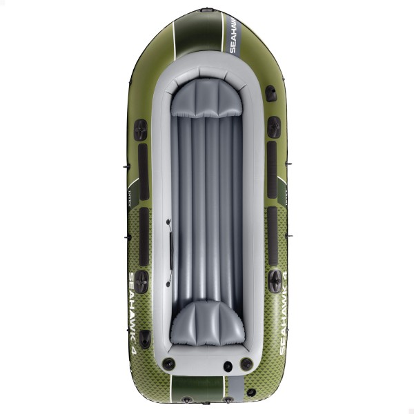 Barco insuflável Seahawk 4 com remos e insuflador INTEX | Distria