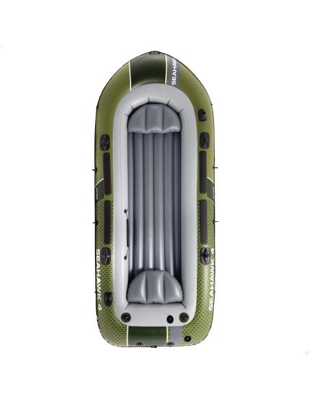 Barco insuflável Seahawk 4 com remos e insuflador INTEX | Distria