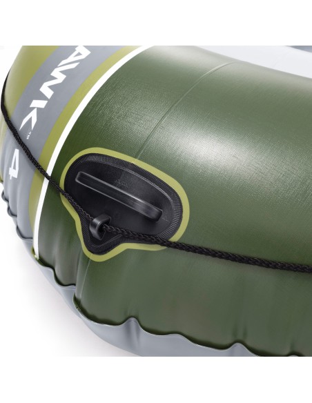 Barco insuflável Seahawk 4 com remos e insuflador INTEX | Distria