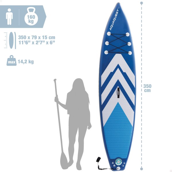Prancha de surf insuflável com remos INTEX | Distria