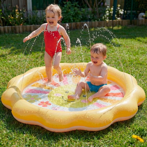 Piscina inflável infantil INTEX com jato de água Ø104 cm | Distria