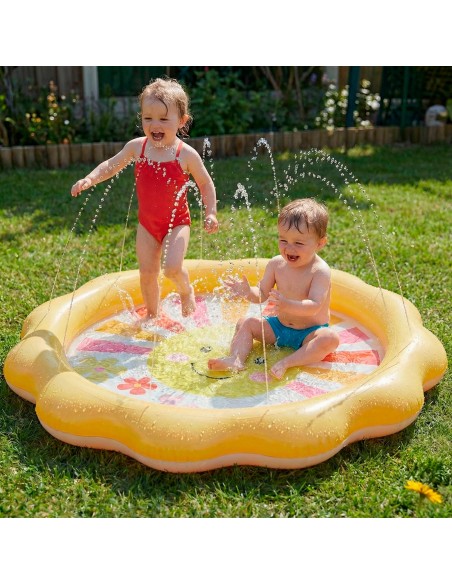 Piscina inflável infantil INTEX com jato de água Ø104 cm | Distria