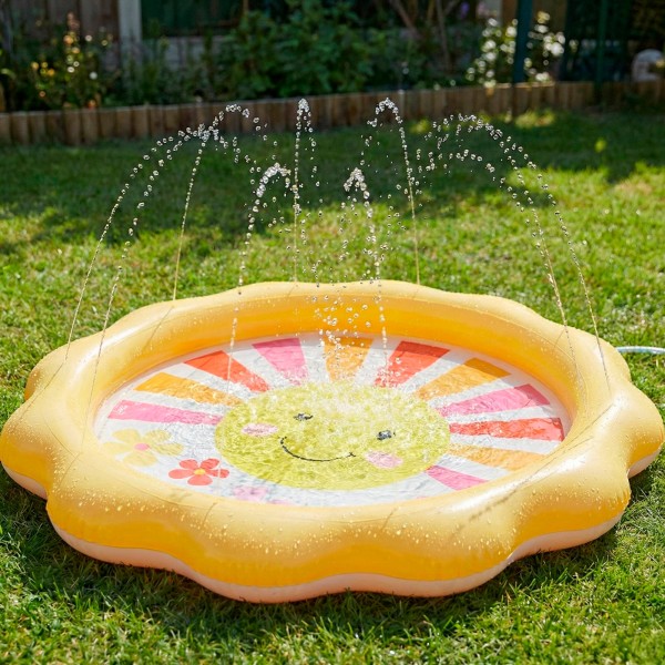 Piscina inflável infantil INTEX com jato de água Ø104 cm | Distria