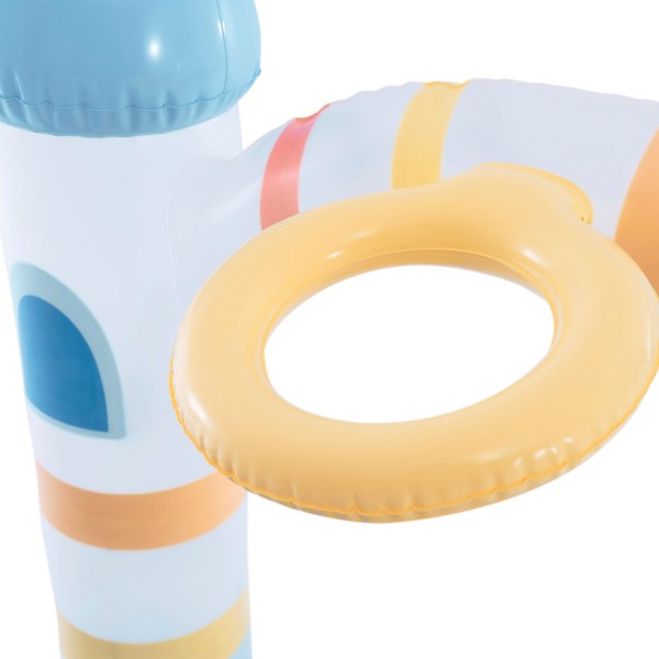 Piscina em forma de castelo de unicórnio  196x178x127 cm | Distria