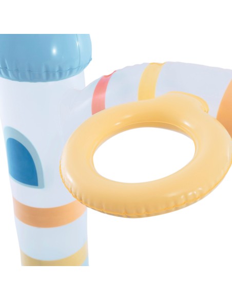 Piscina em forma de castelo de unicórnio  196x178x127 cm | Distria