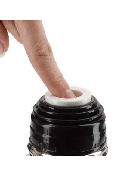 Garrafa térmica Aktive 350 ml em aço inoxidável com copo | Distria