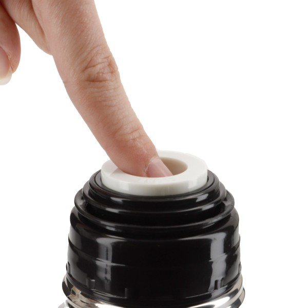 Garrafa térmica Aktive 500 ml em aço inoxidável com copo | Distria