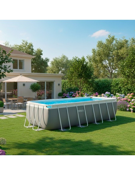 Piscina Prism Frame 400x200x122 cm com filtro de areia | Distria