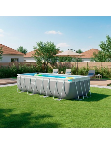 Piscina Prism Frame 400x200x122 cm com filtro de areia | Distria