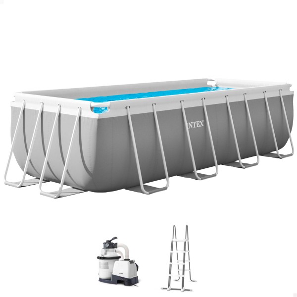 Piscina Prism Frame 400x200x122 cm com filtro de areia | Distria