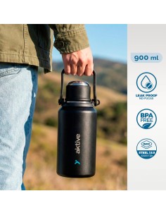 Garrafa térmica de aço inoxidável de 900 ml | Distria 2
