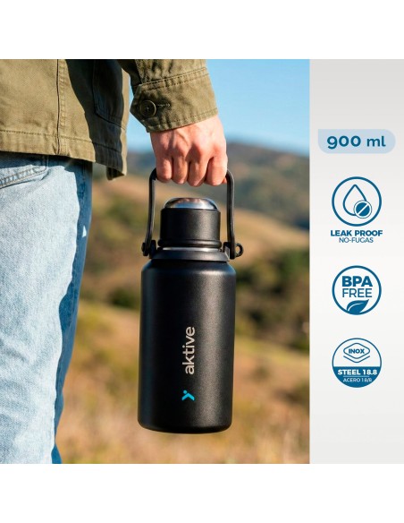 Garrafa térmica de aço inoxidável de 900 ml | Distria