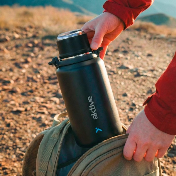 Garrafa térmica de aço inoxidável de 900 ml | Distria