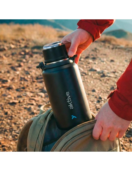 Garrafa térmica de aço inoxidável de 900 ml | Distria
