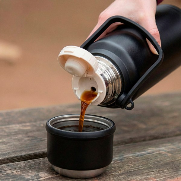 Garrafa térmica de aço inoxidável de 900 ml | Distria