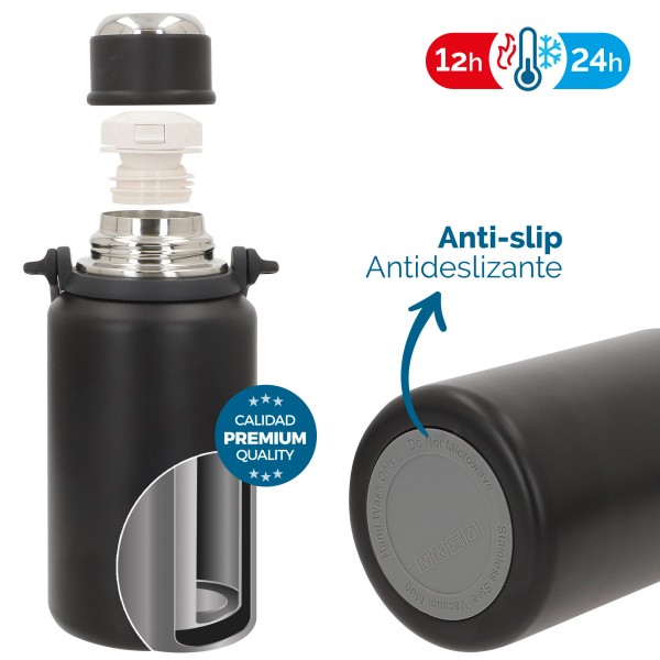 Garrafa térmica de aço inoxidável de 900 ml | Distria