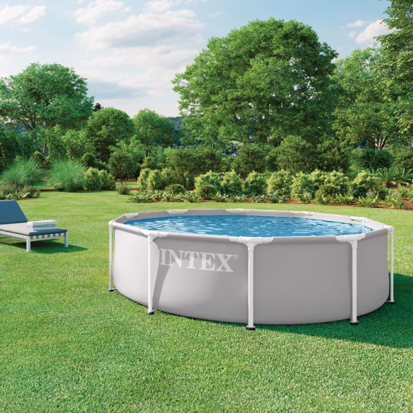 Piscina removível INTEX Moldura Prisma Ø305x76 cm | Distria