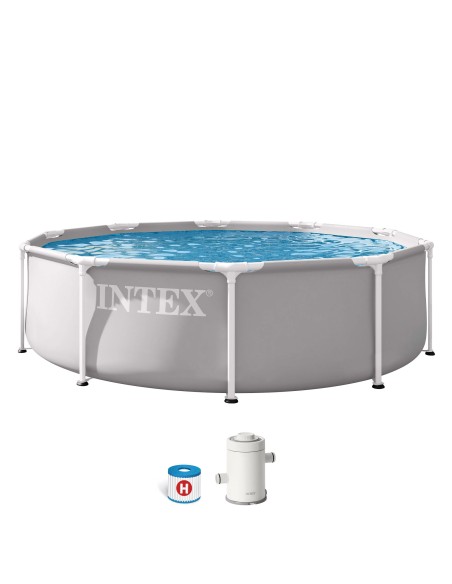 Piscina desmontável INTEX Prism Frame Ø305x75 cm | Distria