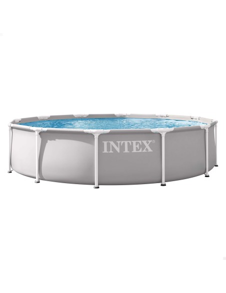 Piscina desmontável INTEX Moldura Prisma Ø366x76 cm | Distria