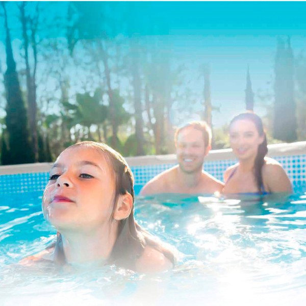 Piscina desmontável INTEX Moldura Prisma Ø366x76 cm | Distria