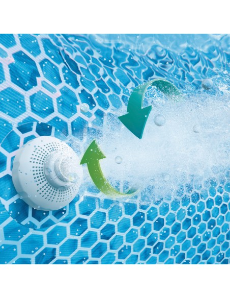 Piscina desmontável INTEX Moldura Prisma Ø366x76 cm | Distria
