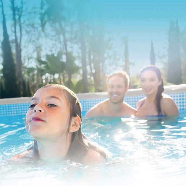 Piscina desmontável INTEX Prism Frame Ø366x76 cm sistema de filtragem | Distria