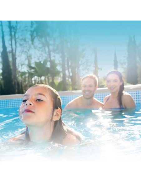 Piscina desmontável INTEX Prism Frame Ø366x76 cm sistema de filtragem | Distria