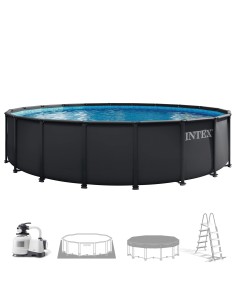 Piscina amovível INTEX Sistema de filtragem Ø610x122 cm | Distria