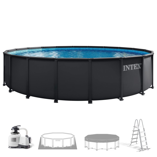 Piscina amovível INTEX Sistema de filtragem Ø610x122 cm | Distria