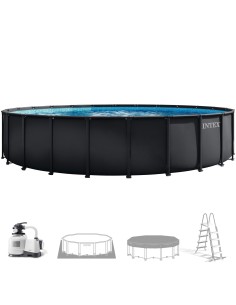 Piscina amovível INTEX Sistema de filtragem Ø732x132 cm | Distria