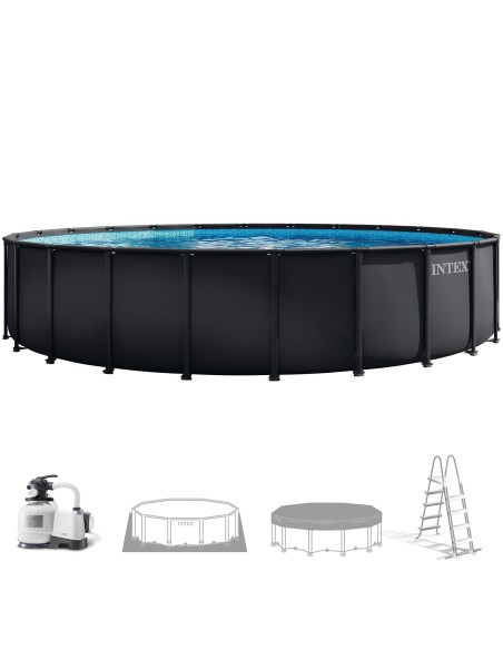 Piscina amovível INTEX Sistema de filtragem Ø732x132 cm | Distria