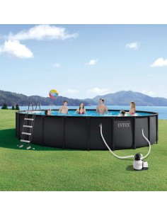 Piscina amovível INTEX Sistema de filtragem Ø732x132 cm | Distria 2